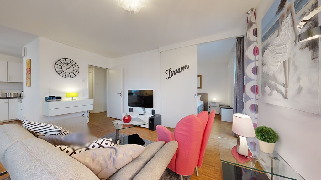 Großer, heller Wohnraum - Binz - DünenResort