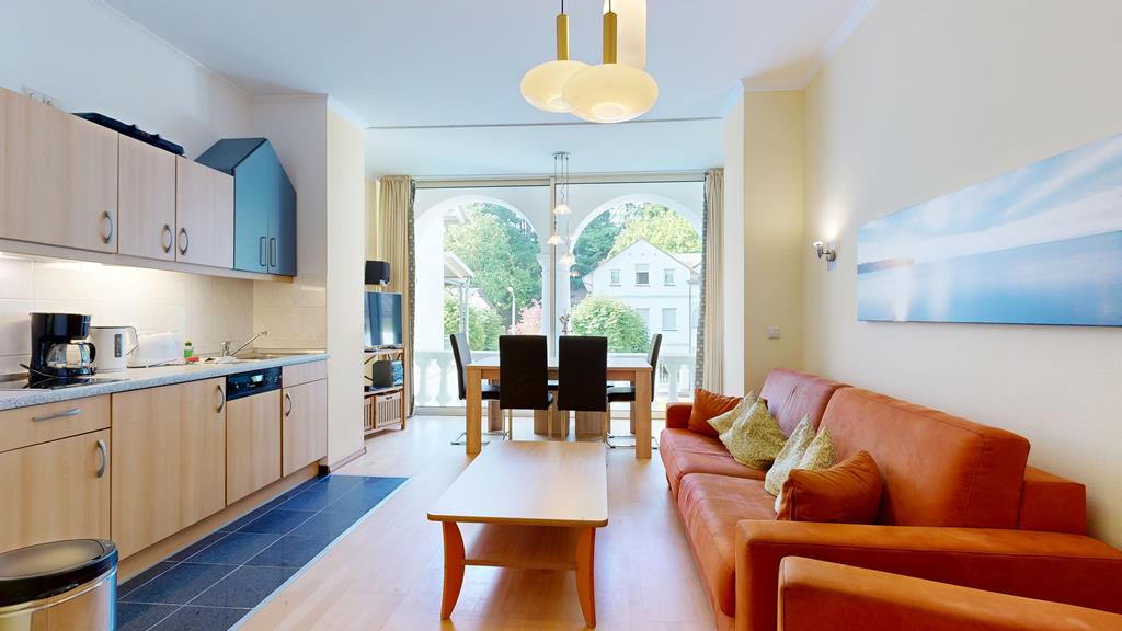 sehr großes und helles Wohnzimmer - Binz - Bella Rosa