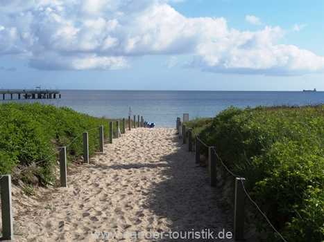 Vom Haus kommen Sie direkt an den Badestrand - Binz Vom Haus kommen Sie direkt an den Badestrand - Binz
