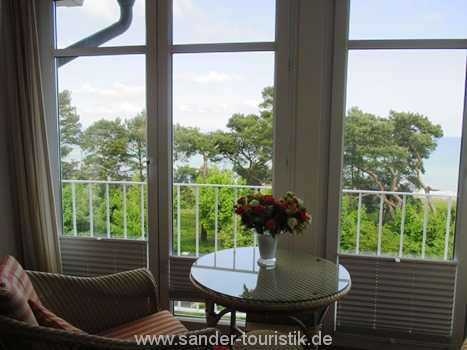 Von der Wohnung aus haben Sie einen fantastischen Blick auf die Ostsee und den Binzer Strand Von der Wohnung aus haben Sie einen fantastischen Blick auf die Ostsee und den Binzer Strand