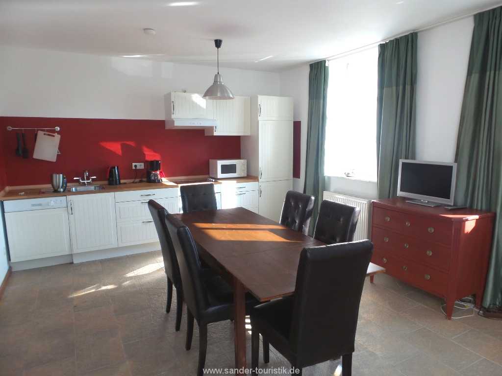 Blick ins Wohnzimmer, Villa Strandblick 02 Blick ins Wohnzimmer, Villa Strandblick 02