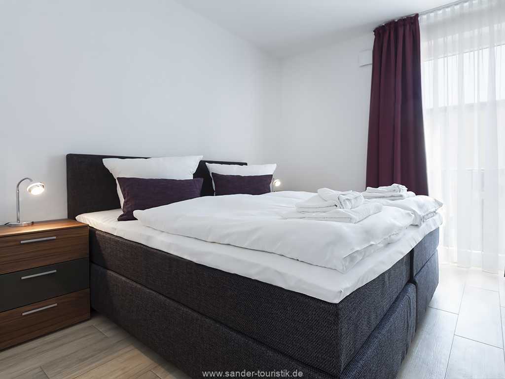 Binz- DünenResort - Doppelbett-Schlafzimmer Binz- DünenResort - Doppelbett-Schlafzimmer