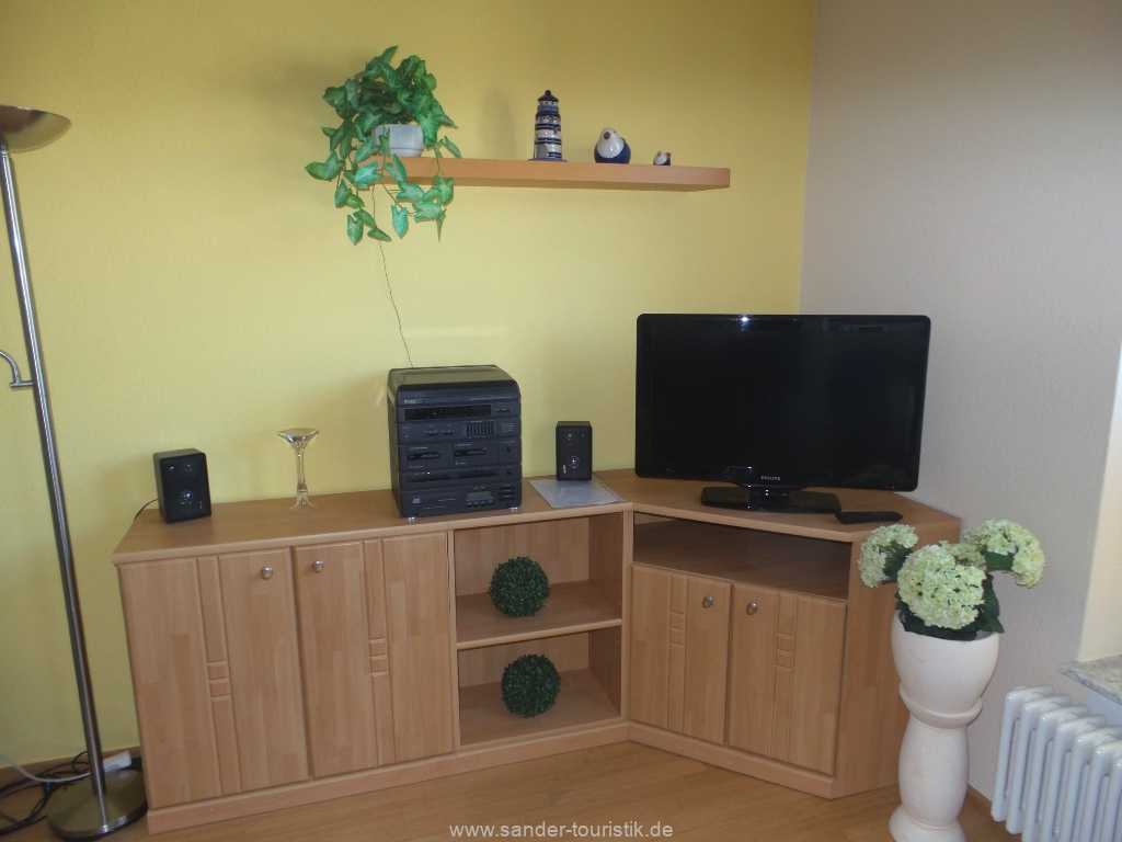LED-Flachbildschirm und HiFi-Anlage - Fewo Seestern - Binz LED-Flachbildschirm und HiFi-Anlage - Fewo Seestern - Binz