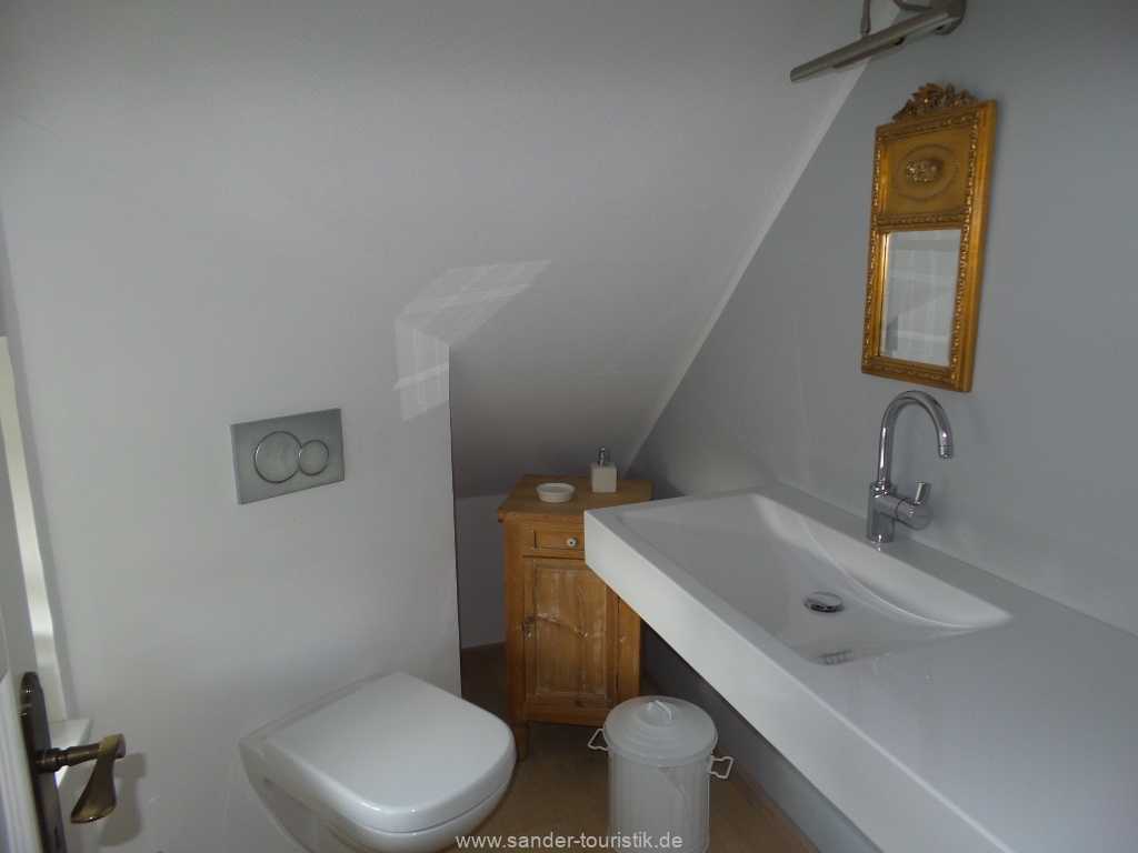 Bad mit Toilette im Obergeschoss - Boddenblick -Mönchgut Bad mit Toilette im Obergeschoss - Boddenblick -Mönchgut