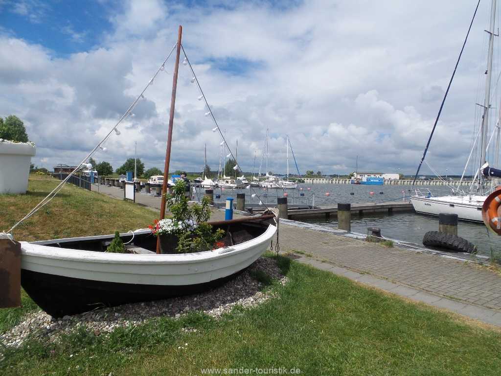 Der Hafen von Gager im Mönchgut Der Hafen von Gager im Mönchgut