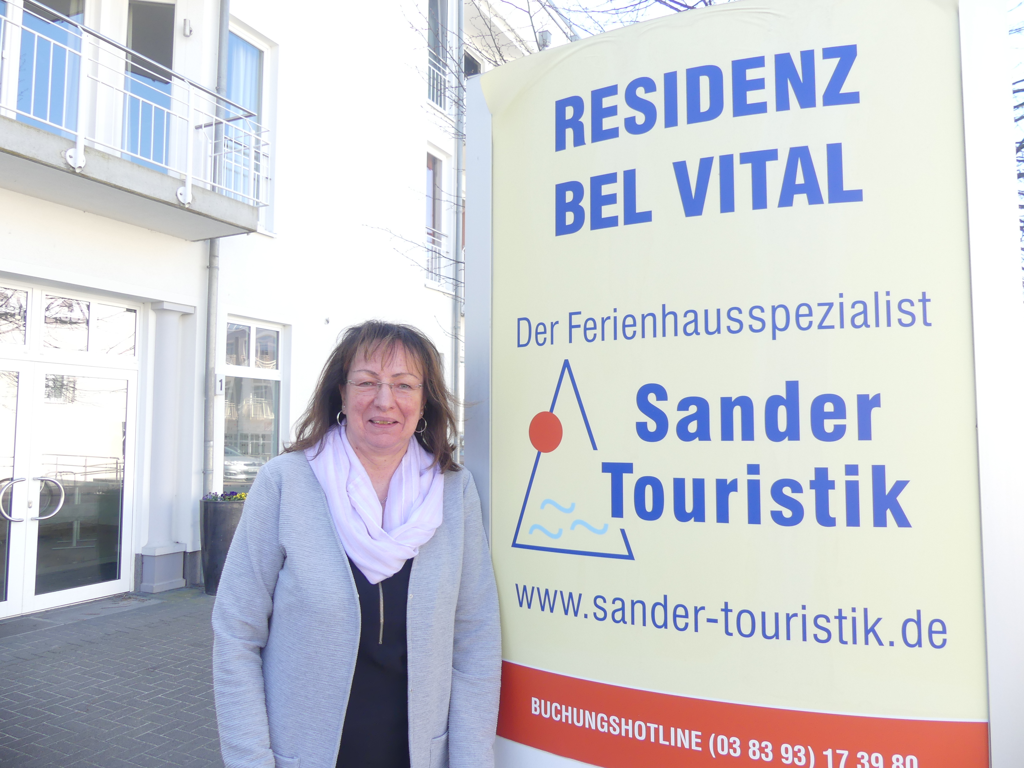 Birgit Hofmeister - Rezeption Sander Touristik Binz