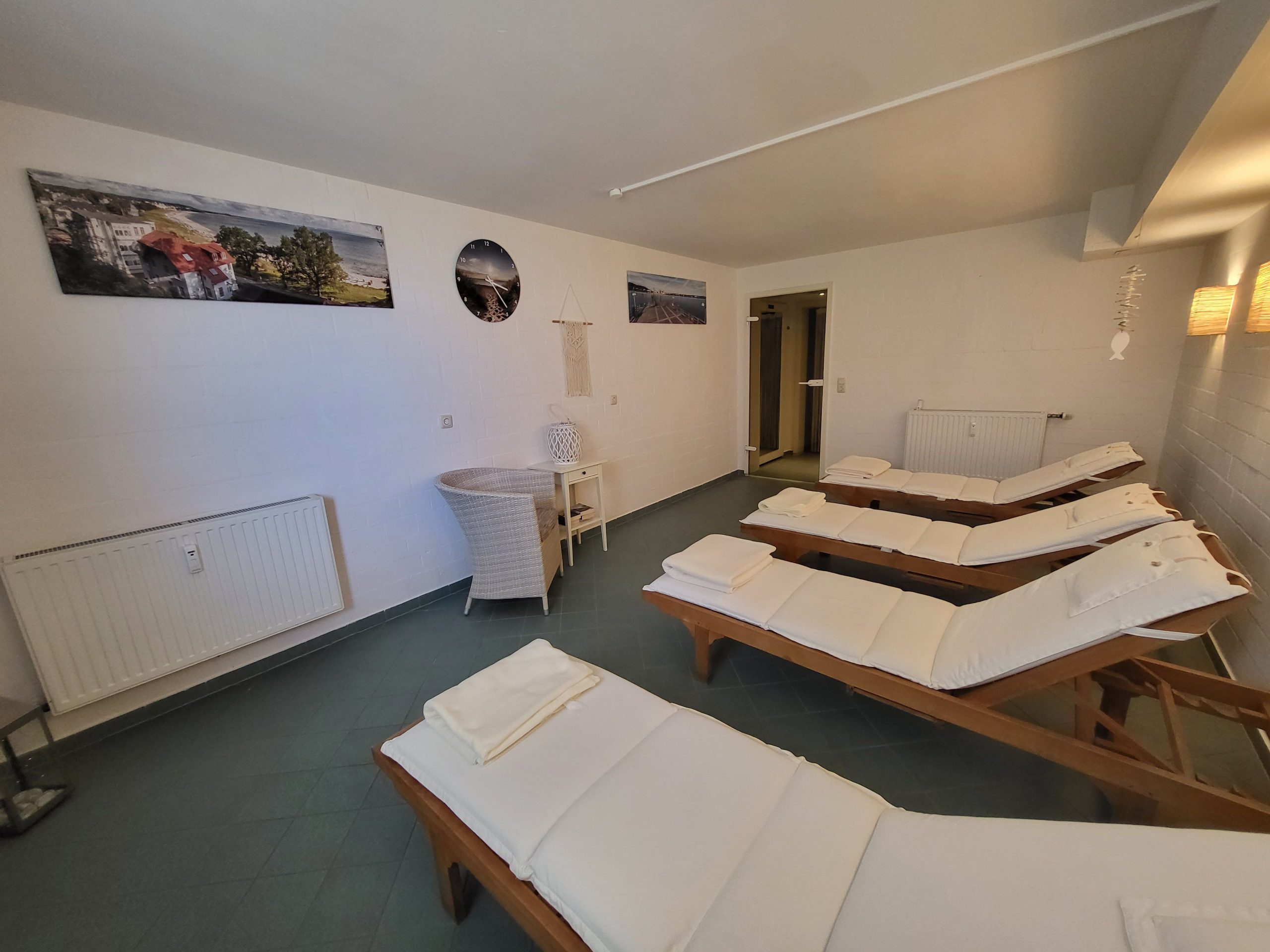 Sauna Ruheraum